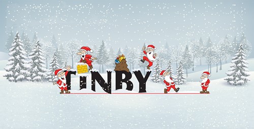 Tinby ønsker en glædelig jul